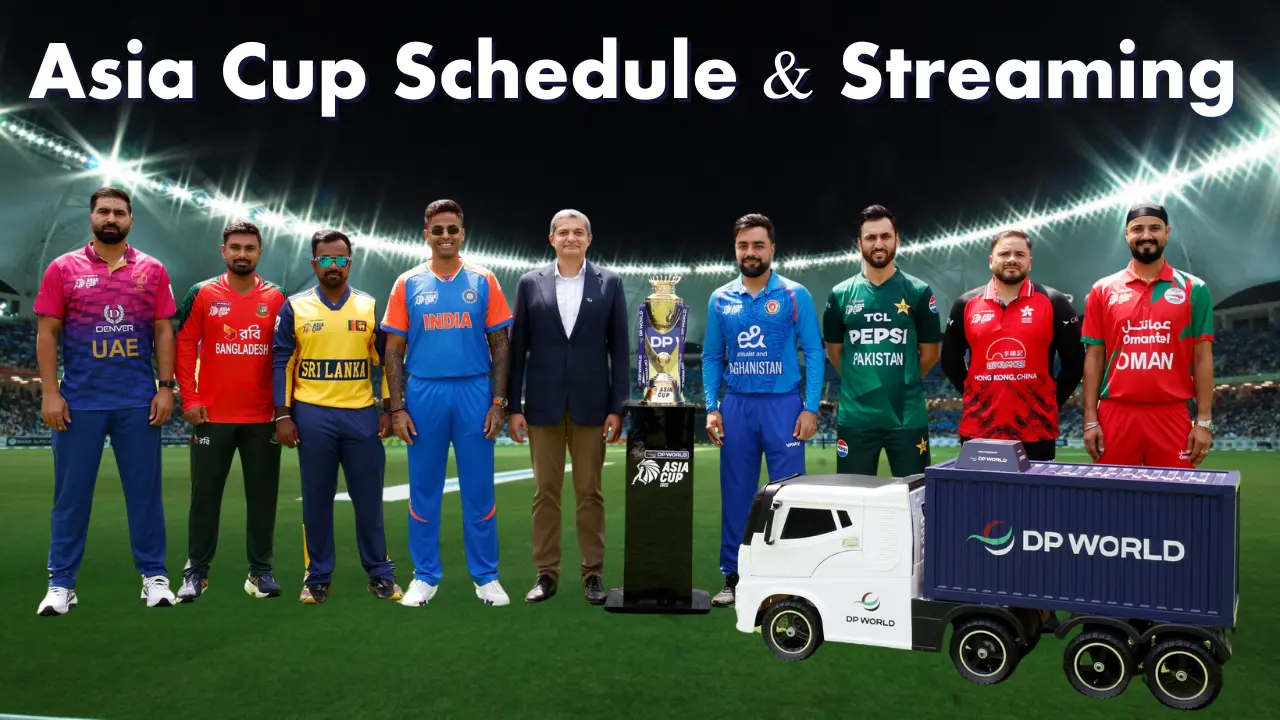 Asia Cup 2025 – Schedule, Teams, Captains, Matches, and Venues